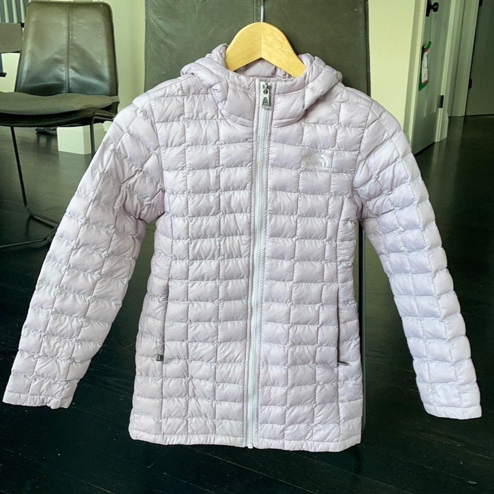 The NorthFace kids ThermoBall Eco Parka, size 7/8